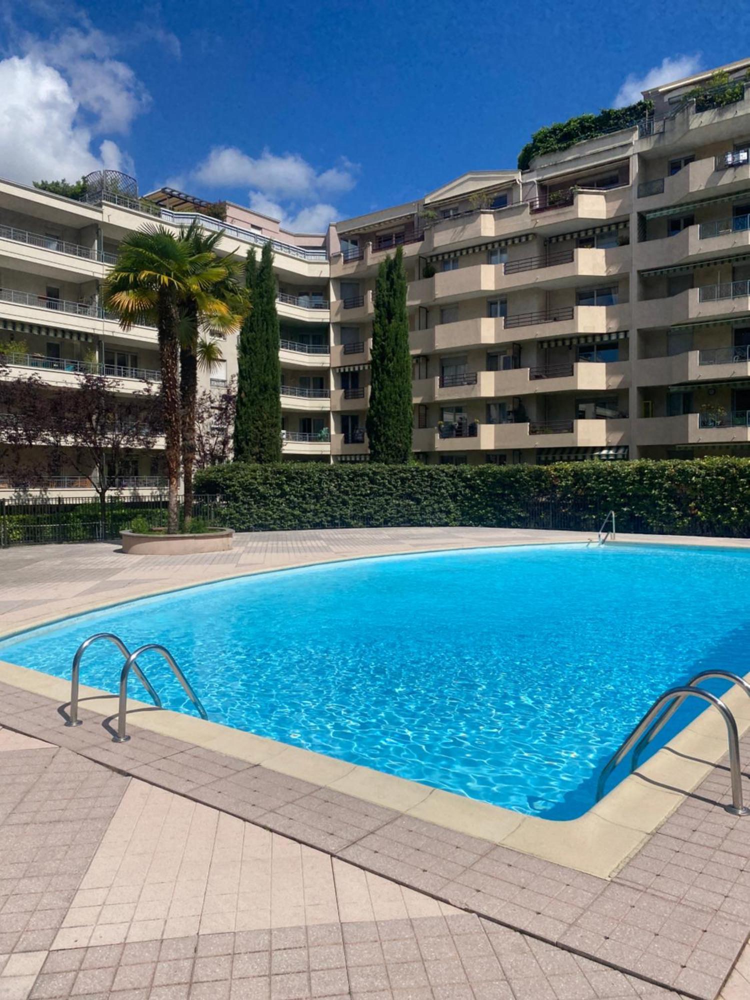 Super T2 Avec Piscine Lyon 3Eme Apartment Luaran gambar